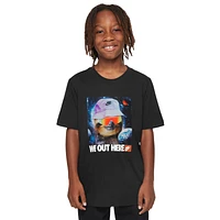 Nike Boys TD Sloth T-Shirt - Boys' Grade School White/Black