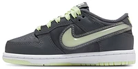 Nike Boys Dunk Low GL - Boys' Preschool Shoes Iron Grey/Cool Grey/Lime Ice