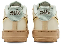 Nike Boys Air Force 1 Low - Boys' Grade School Basketball Shoes Sesame/Coconut Milk/Baroque Brown