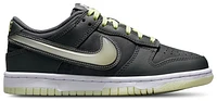 Nike Boys Dunk Low GL - Boys' Grade School Shoes Iron Grey/Cool Grey/Lime Ice