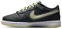 Nike Boys Dunk Low GL - Boys' Grade School Shoes Iron Grey/Cool Grey/Lime Ice