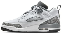 Jordan Boys Spizike Low - Boys' Grade School Shoes Cool Grey/White/Anthracite