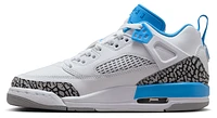 Jordan Boys Spizike Low - Boys' Grade School Shoes White/Carolina