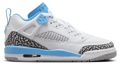 Jordan Boys Spizike Low - Boys' Grade School Shoes White/Carolina