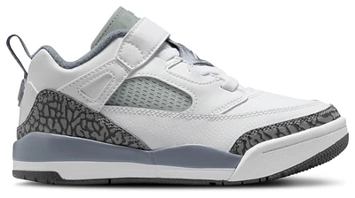 Jordan Boys Spizike Low - Boys' Preschool Shoes White/Cool Grey/Anthracite