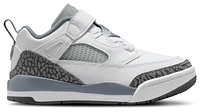 Jordan Boys Spizike Low - Boys' Preschool Shoes White/Cool Grey/Anthracite