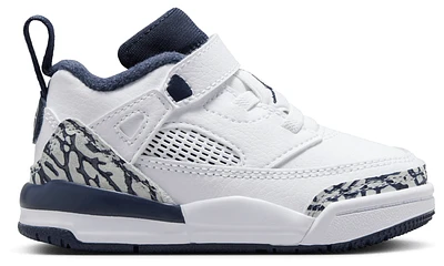 Jordan Boys Spizike Low - Boys' Toddler Shoes White/Obsidian/Pure Platinum