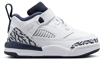 Jordan Boys Spizike Low - Boys' Toddler Shoes White/Obsidian/Pure Platinum