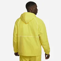 Nike Mens Air Woven Jacket - Yellow Strike/Black