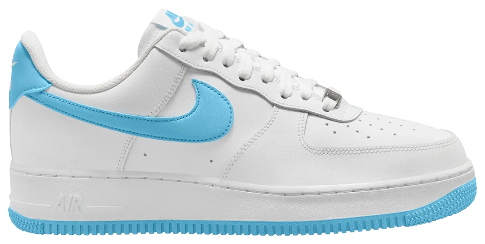 Nike Mens Air Force 1 '07 - Basketball Shoes Blue/White/White