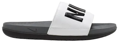 Nike Mens Nike Offcourt Slides - Mens Shoes Dark Grey/Black/White Size 08.0
