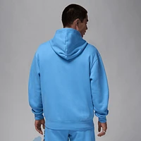 Jordan Mens Essential Air Stretch Fleece Hoodie - Blue/Black