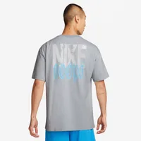 Nike Mens Nike M90 SSN Exp T-Shirt - Mens Wolf Grey/Wolf Grey Size L