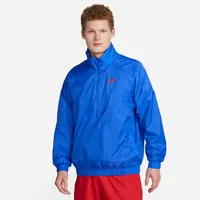Nike Mens Nike Anorak Jacket - Mens Blue/Red Size XXL