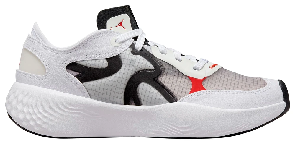 Jordan Boys Delta 3 Low - Boys' Grade School Shoes White/University Red/Summit White