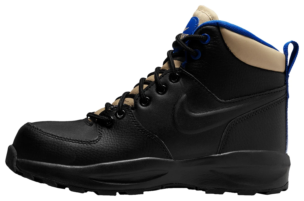 Nike Boys Nike Manoa '17 Boots - Boys' Grade School Black/Game Royal Size 06.0