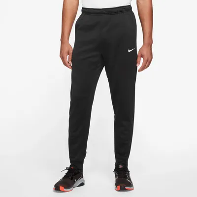 Nike Mens Therma Fleece Taper Pants - Black/Black/White