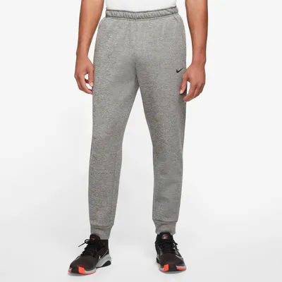 Nike Mens Therma Fleece Taper Pants - Dk Gy Heather/Particle Gray/Black
