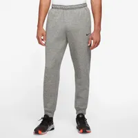 Nike Mens Therma Fleece Taper Pants - Dark Grey Heather/Particle Grey/Black