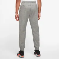 Nike Mens Therma Fleece Taper Pants - Dark Grey Heather/Particle Grey/Black