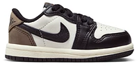 Jordan Boys AJ1 Retro Low OG - Boys' Toddler Shoes White/Black/Palomino