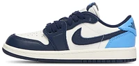 Jordan Boys Retro 1 Low OG - Boys' Preschool Shoes Obsidian/University Blue/Sail