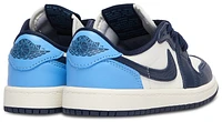 Jordan Boys Retro 1 Low OG - Boys' Preschool Shoes Obsidian/University Blue/Sail