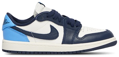 Jordan Boys Retro 1 Low OG - Boys' Preschool Shoes Obsidian/University Blue/Sail