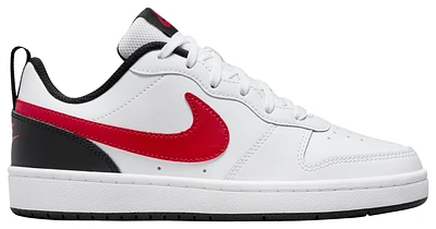 Nike Boys Court Borough - Boys' Grade School Shoes White/Black/University Red