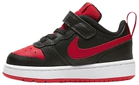 Nike Boys Court Borough Low 2 - Boys' Toddler Shoes Black/Red/White