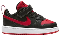 Nike Boys Court Borough Low 2 - Boys' Toddler Shoes Black/Red/White