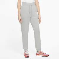 Nike Womens Nike NSW Style Fleece High Rise Pants STD - Womens Gray Size L