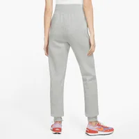 Nike Womens Nike NSW Style Fleece High Rise Pants STD - Womens Gray Size L