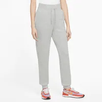 Nike Womens Nike NSW Style Fleece High Rise Pants STD - Womens Gray Size L