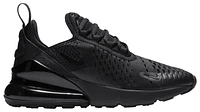 Nike Boys Air Max 270 - Boys' Grade School Shoes Black/Black/Black