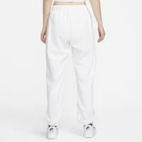 Nike Womens NSW Club Fleece MR Pants - White/Black