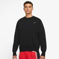 Nike Mens Nike Dri-Fit Standard Issue Crew - Mens Black/Pale Ivory Size S