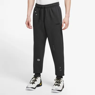 Nike Mens LBJ Fleece Pants - Black/Black