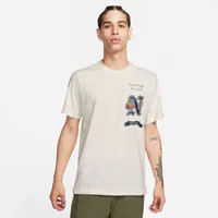 Nike Mens NSW Swoosh High Short Sleeve T-Shirt - Sail