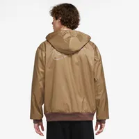 Nike Mens Nike TF Standard Issue Full-Zip Hoodie - Mens Brown/Beige Size M