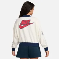 Nike Womens Nike NSW Club Exeter 74 Cropped Jacket