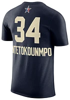 Jordan Mens Giannis Antetokounmpo Bucks ASW NN T-Shirt - Navy