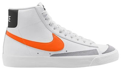 Nike Mens Blazer Mid '77 Vintage - Shoes White/Orange/Black