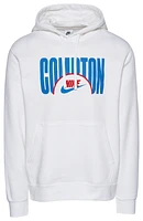 Nike Mens City Fleece Pullover - White/Blue