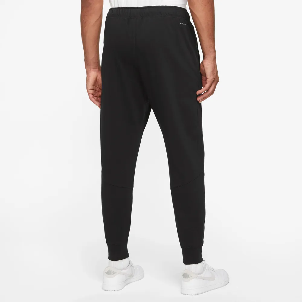 Jordan Mens Dri-FIT Sport CSVR Fleece Pants - White/Black