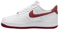 Nike Womens Air Force 1 '07 V Day - Shoes White/Adobe/Team Red