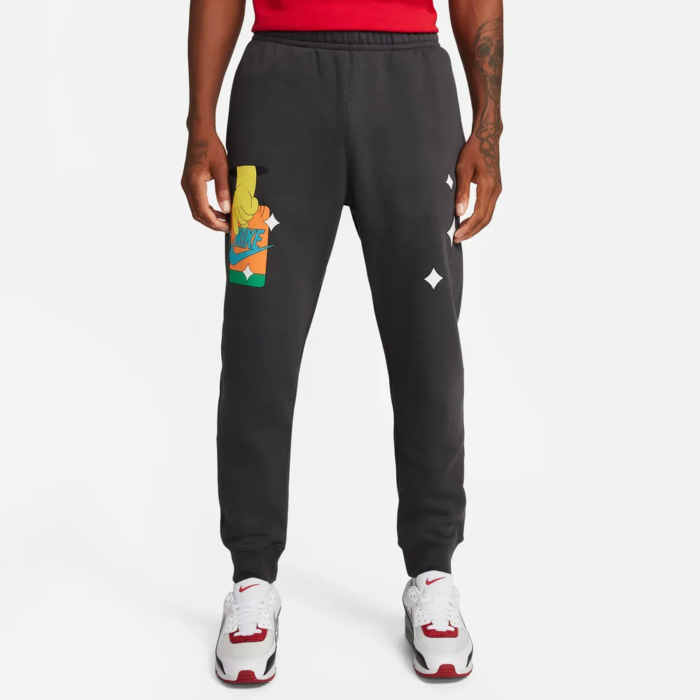 Nike Sportswear Club Polyknit Red & White Jogger Sweatpants