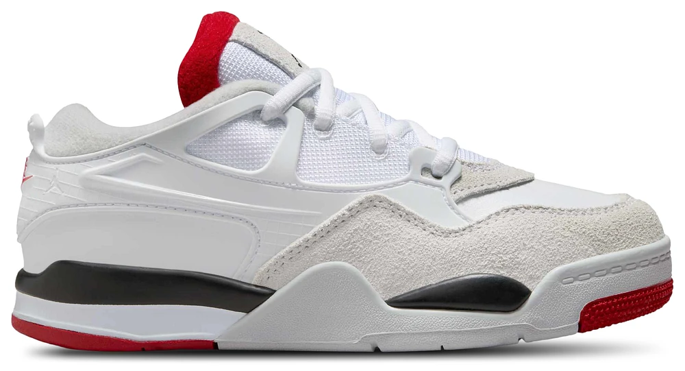 Jordan Boys AJ 4 RM - Boys' Preschool Shoes White/Varsity Red/Black