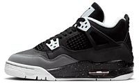 Jordan Boys Jordan Air Jordan 4 Retro Remastered - Boys' Grade School Basketball Shoes Black/White Size 04.0