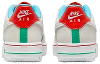 Nike Boys Air Force 1 LV8 HD 2 - Boys' Grade School Basketball Shoes Pale Ivory/Picante Red/Baltic Blue